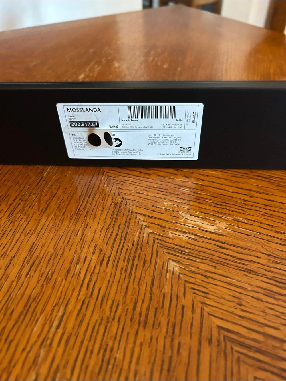 IKEA sleek black